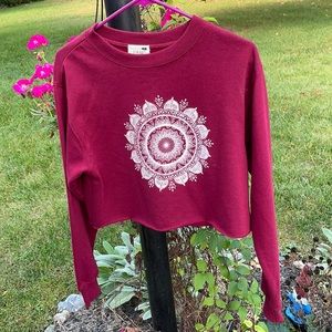 L.A. Hearts crop top long sleeve